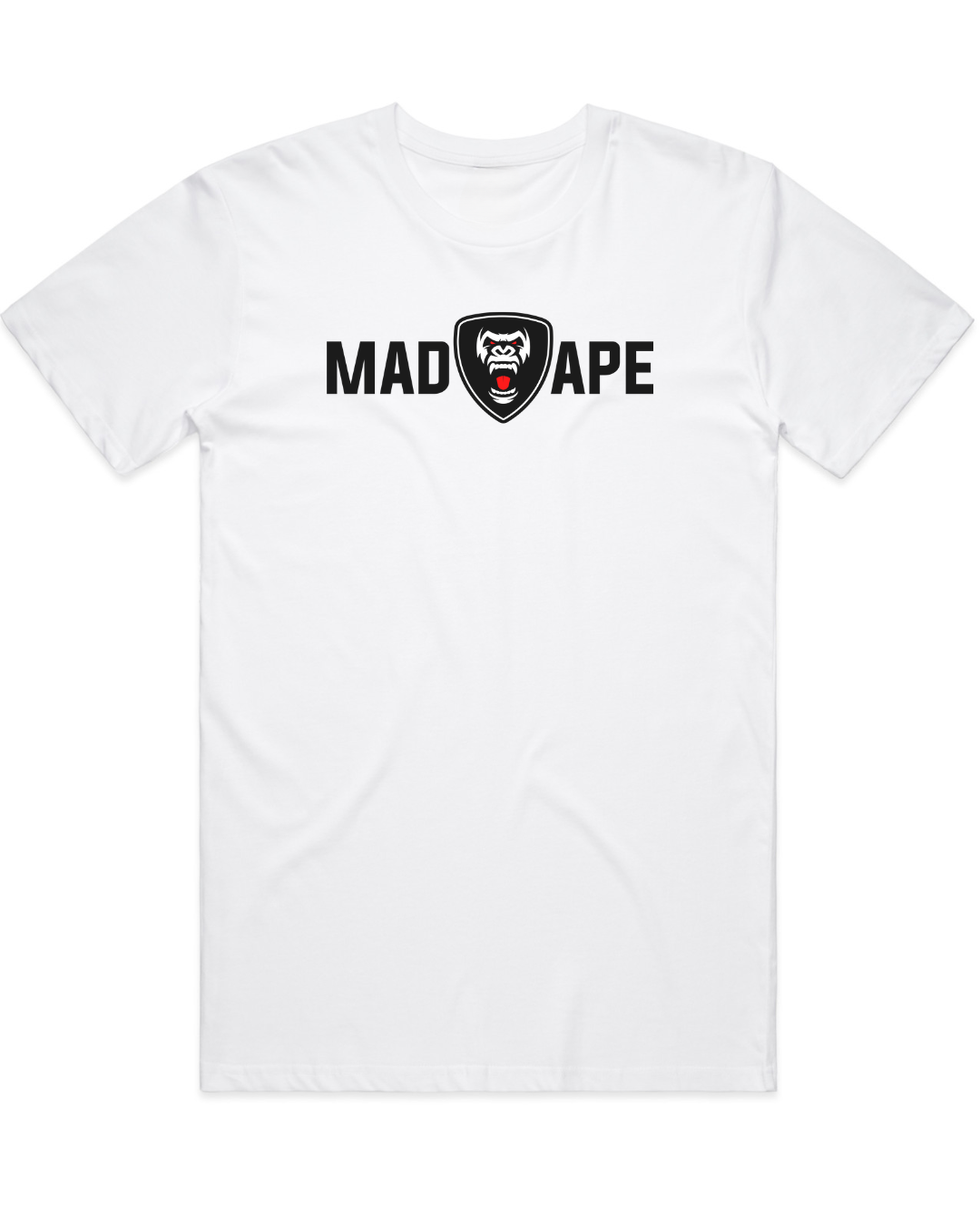 MadShieldApe Tee - White – Mad Ape