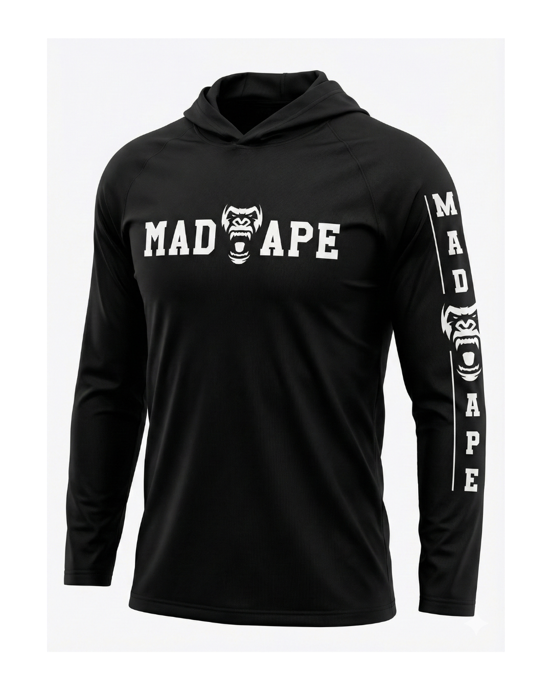 APE MAD Face カレッジ ロゴ パーカー ブラック M シャーク Sunshirt - In Your Face - Black – Mad Ape