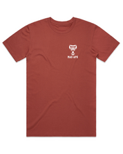 Core Words Tee - Coral/White