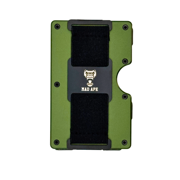 Metal Wallet Hinge - Army Green