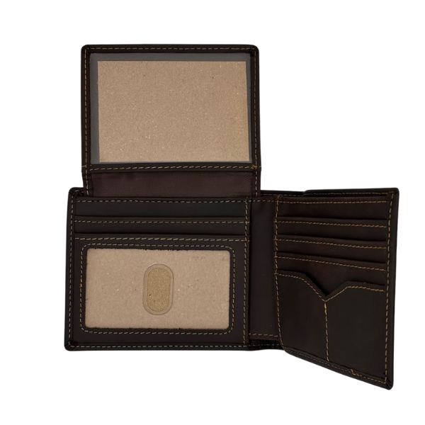 Leather Wallet - Brown