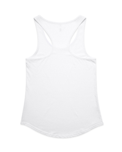 W CoreWords Racer Tank White