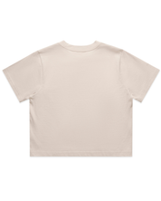 W Circle Crop Tee - Bone