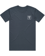 SquareVertical Tee - Blue