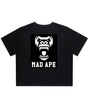 W Core Words Crop Tee - Black