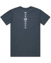 SquareVertical Tee - Blue