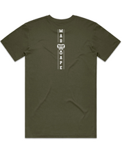 SquareVertical Tee - Olive
