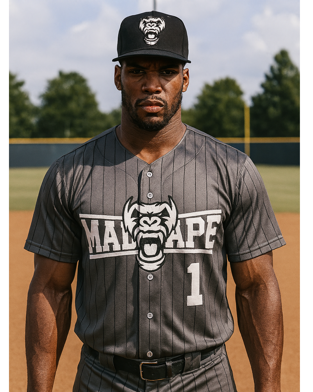 Baseball Jersey - Gray