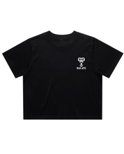W Core Words Crop Tee - Black