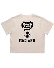 W Core Words Crop Tee - Bone