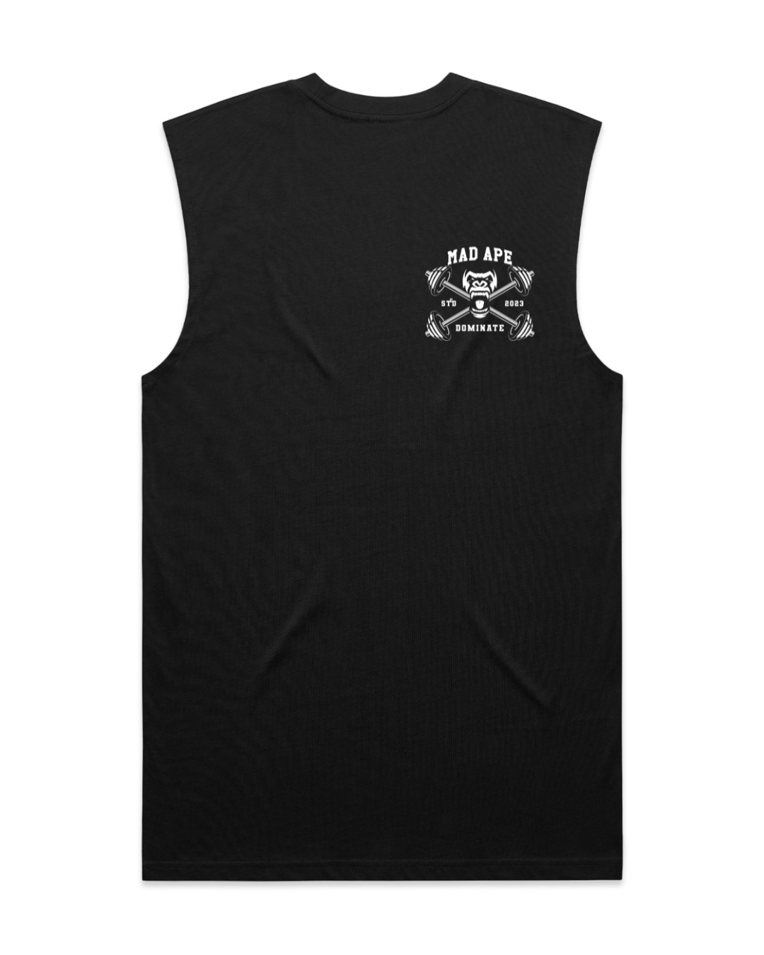 Barbell Dominate Tank - Black