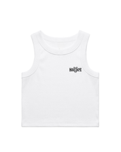 W CoreStretch Crop Tank - White