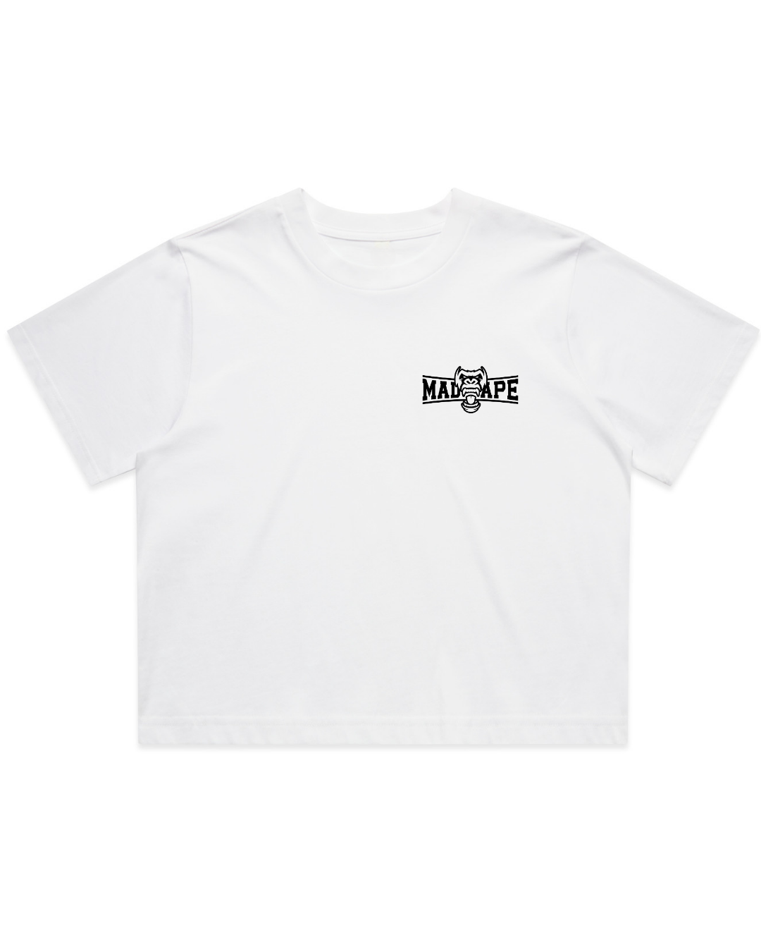 W CoreStretch Crop Tee - White