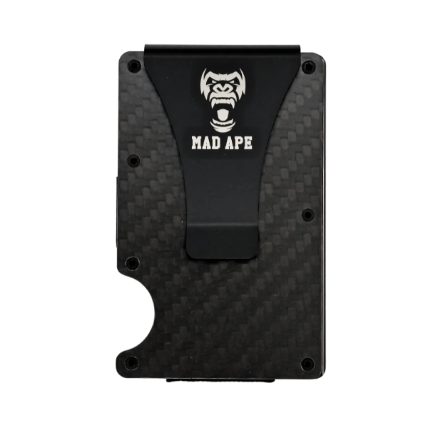 Metal Wallet - Black Carbon Fiber