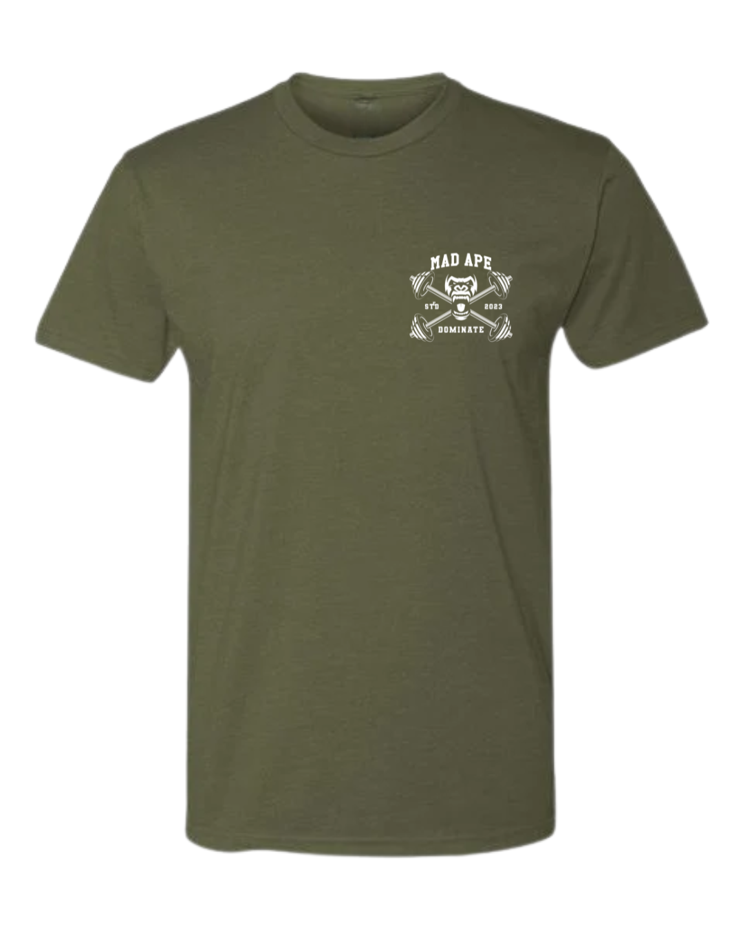 Barbell Dominate Tee - Olive