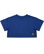 W Oversize Tee - Blue