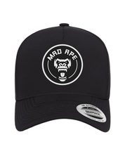 White Circle Yupoong PerfSnap - Black