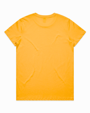 W Words Front Tee - Mustard