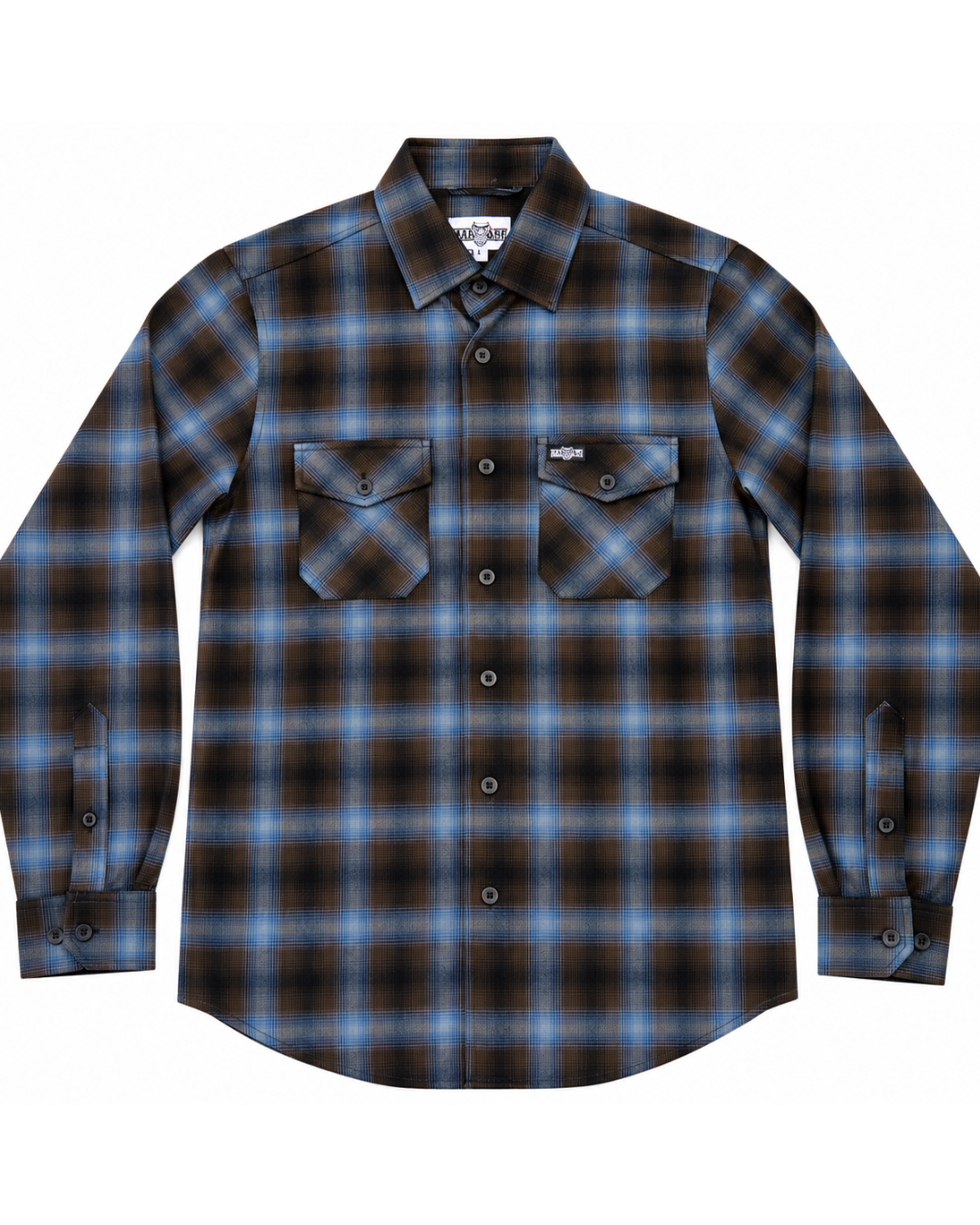 Favorite Flannel - Blue/Brown