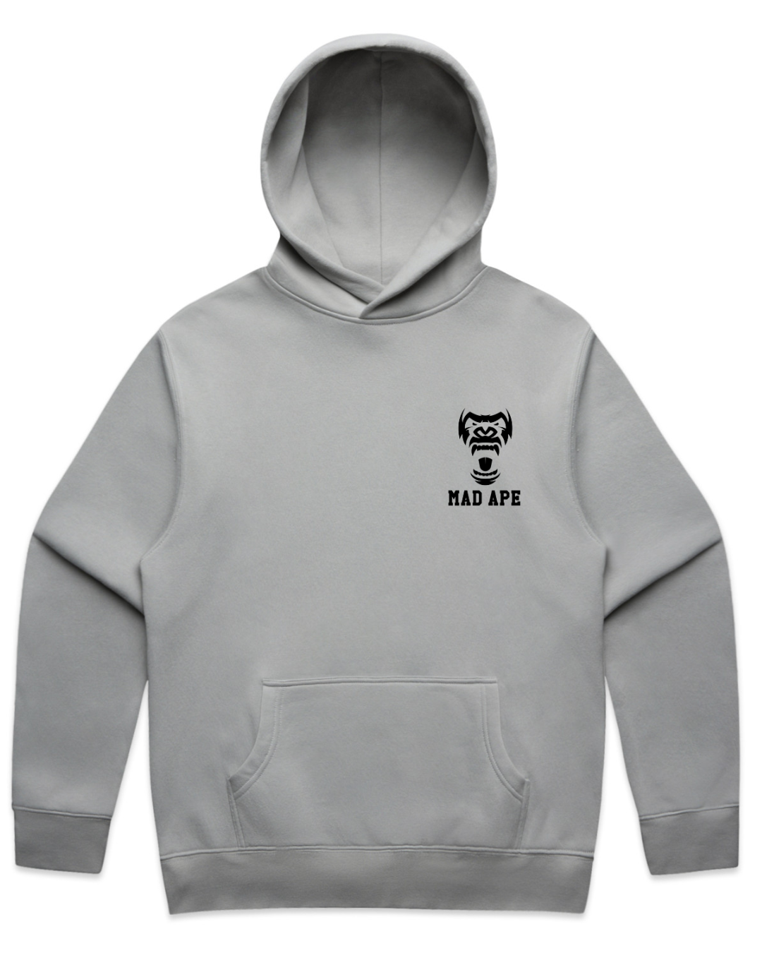 Oversized Core Words Hoodie - Smoke