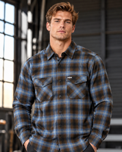 Favorite Flannel - Blue/Brown