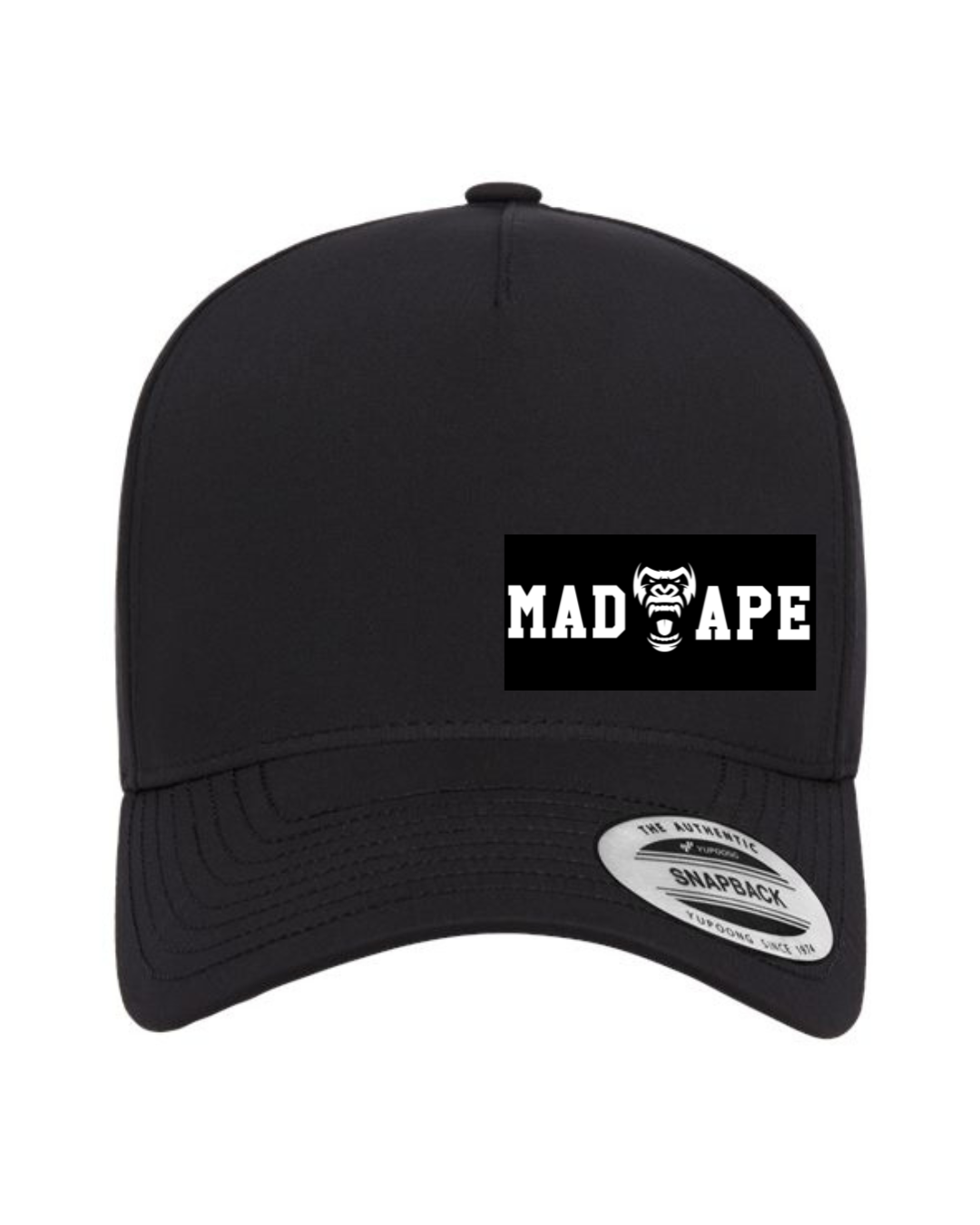 Horizontal Yupoong PerfSnap - Black