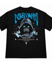 Oversized Graphic Tee - Blue Beast Mode