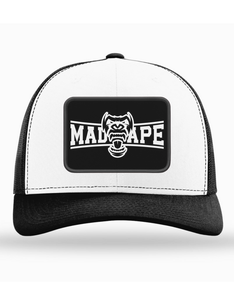 PatchBlack Richardson Snap - White – Mad Ape
