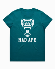 W Words Front Tee - Teal