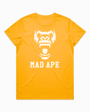 W Words Front Tee - Mustard
