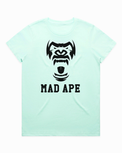 W Words Front Tee - Seafoam