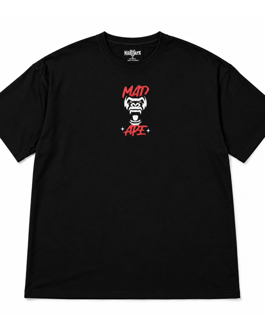 Oversized Graphic Tee - Red Beast