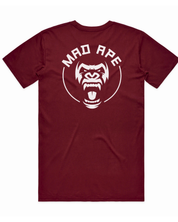 Core Circle Tee - Maroon/white