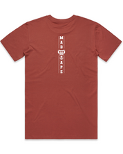 Square Vertical Tee - Coral