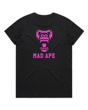 W Core Words Tee - Black/Pink