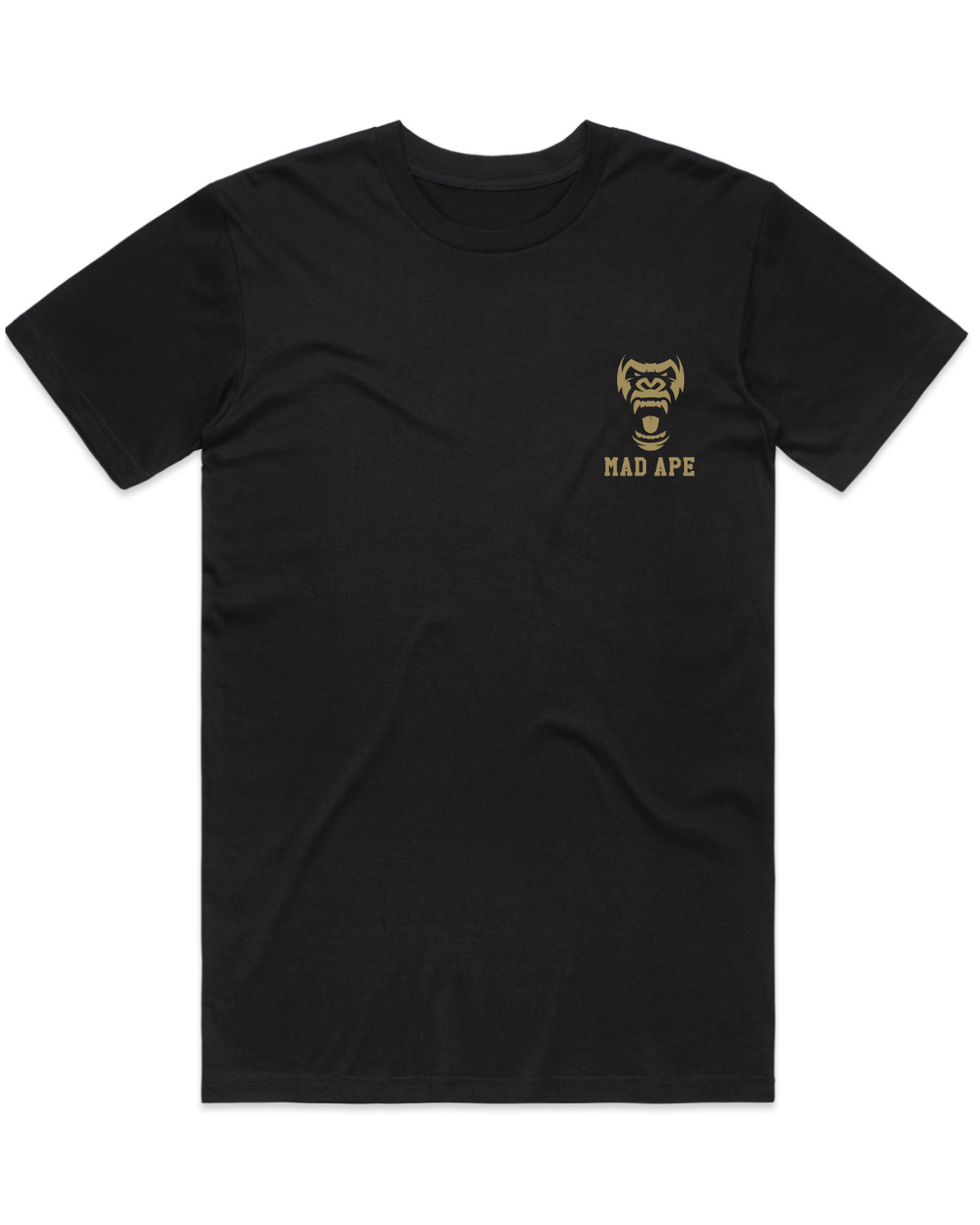 Core Words Tee - Black/Gold
