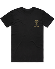 Core Words Tee - Black/Gold