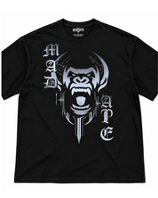 Oversized Graphic Tee - White Face