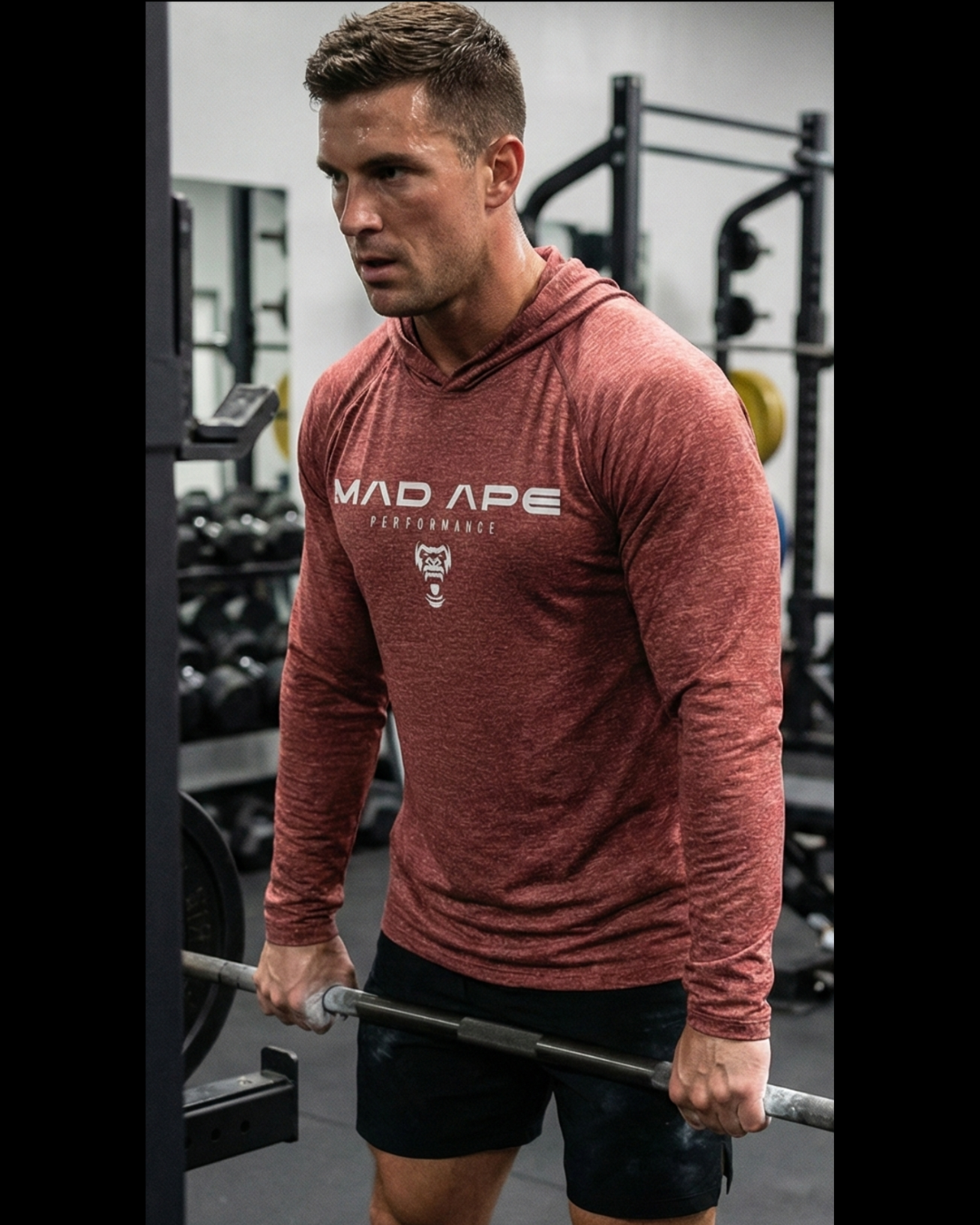 Performance Hoodie - MA performance - Red