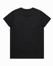 W Words Front Tee - Black