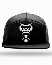 WhtFace Richardson 7Panel - Black