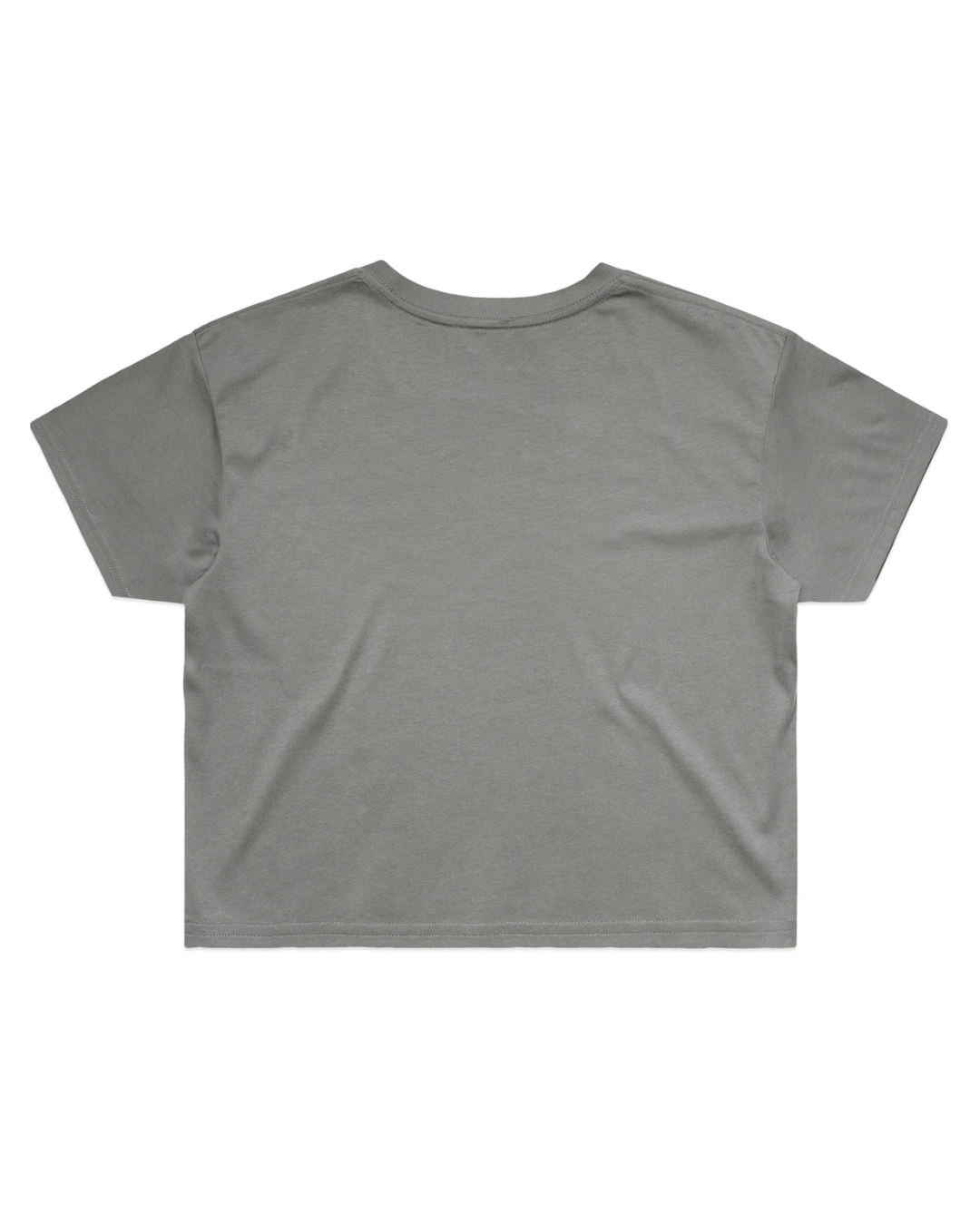 W Pentagon (Front) Crop Tee - Shadow