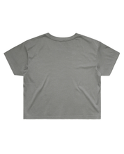 W Pentagon (Front) Crop Tee - Shadow