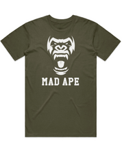 Words Front print only Tee - Olive