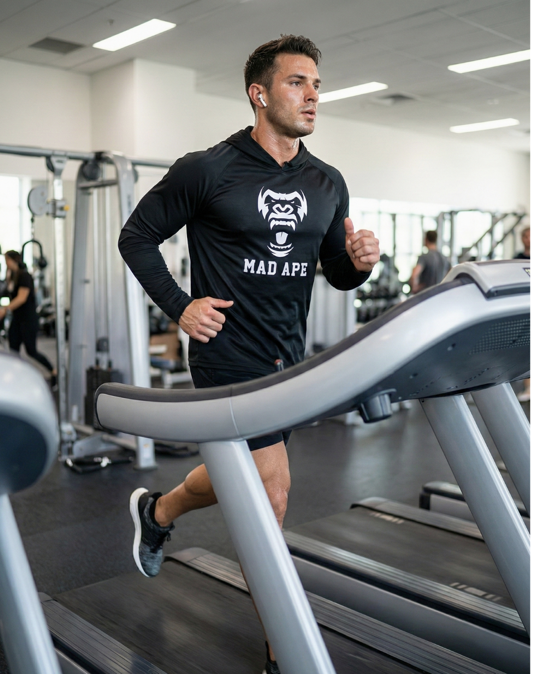 Performance Hoodie - Core Words - Black