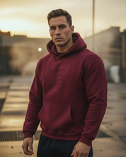 Puff Hoodie - Maroon