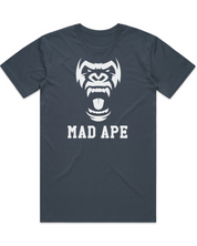 Words Front print only Tee - Blue