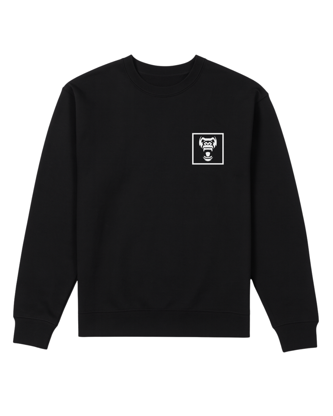 Square Vertical Crew - Black