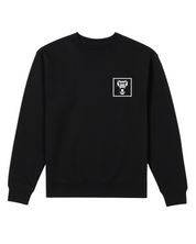Square Vertical Crew - Black
