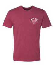 Barbell Strength Tee - Cardinal